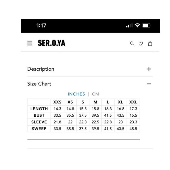 Ser.O.Ya Evelyn Cropped Knit Jacket Royal Blue Size Small NWT - Picture 9 of 9